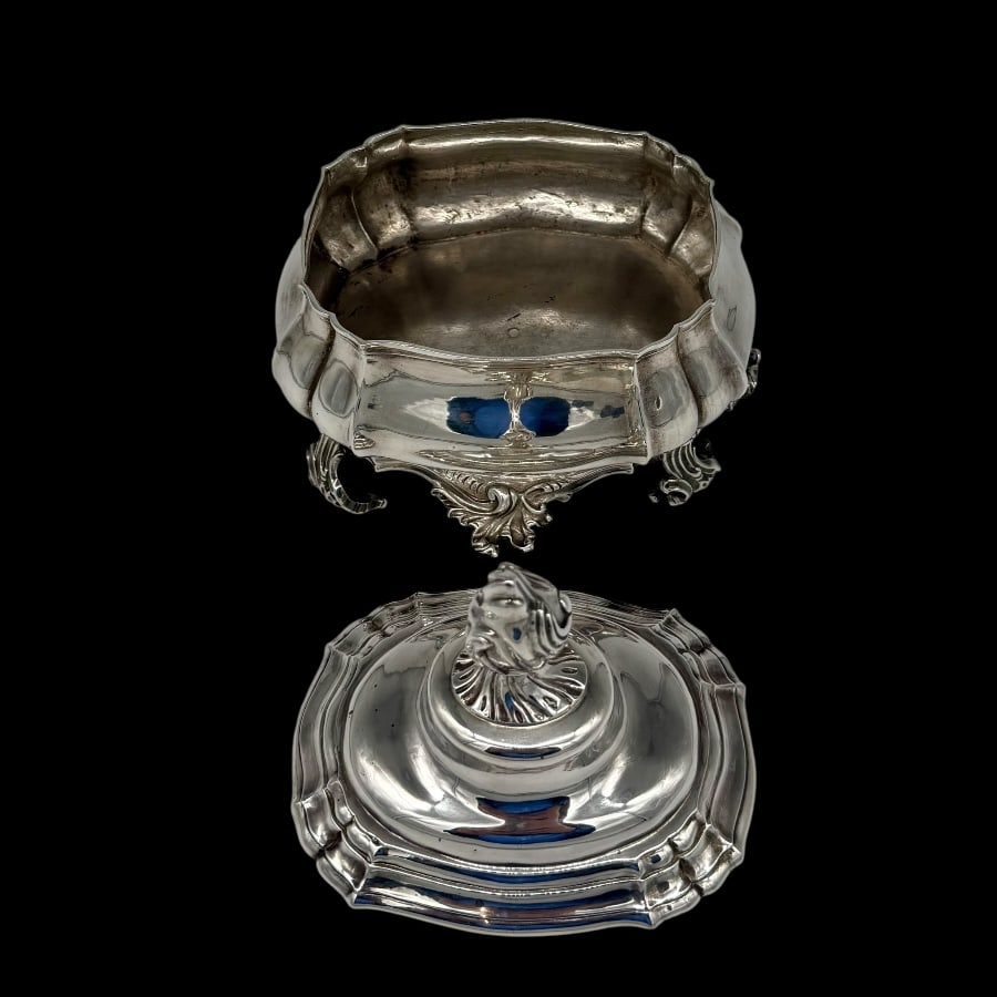 18th Century Dutch Silver Tobacco Box Amsterdam 1768 Wijnand Warneke - 7