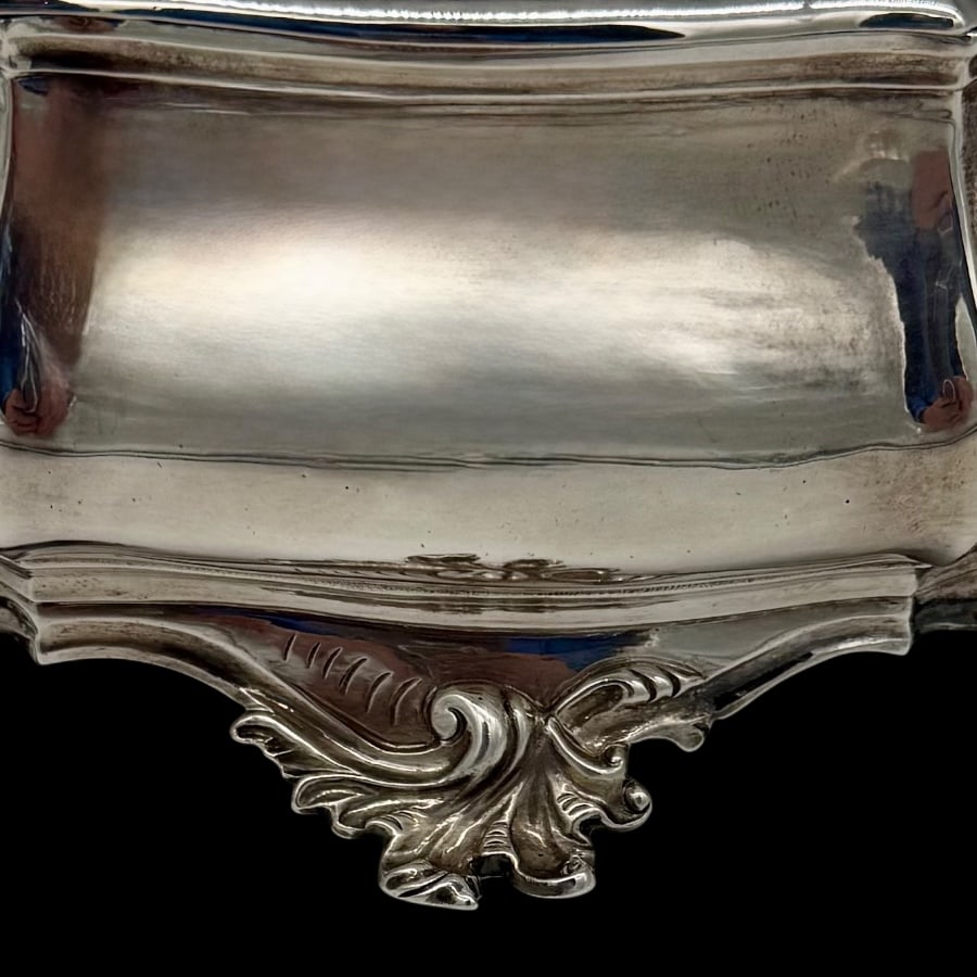 18th Century Dutch Silver Tobacco Box Amsterdam 1768 Wijnand Warneke - 8