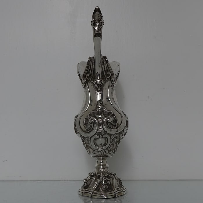 18th Antique Century Silver Portuguese Jug Circa 1760 Porto Maker GS - 5