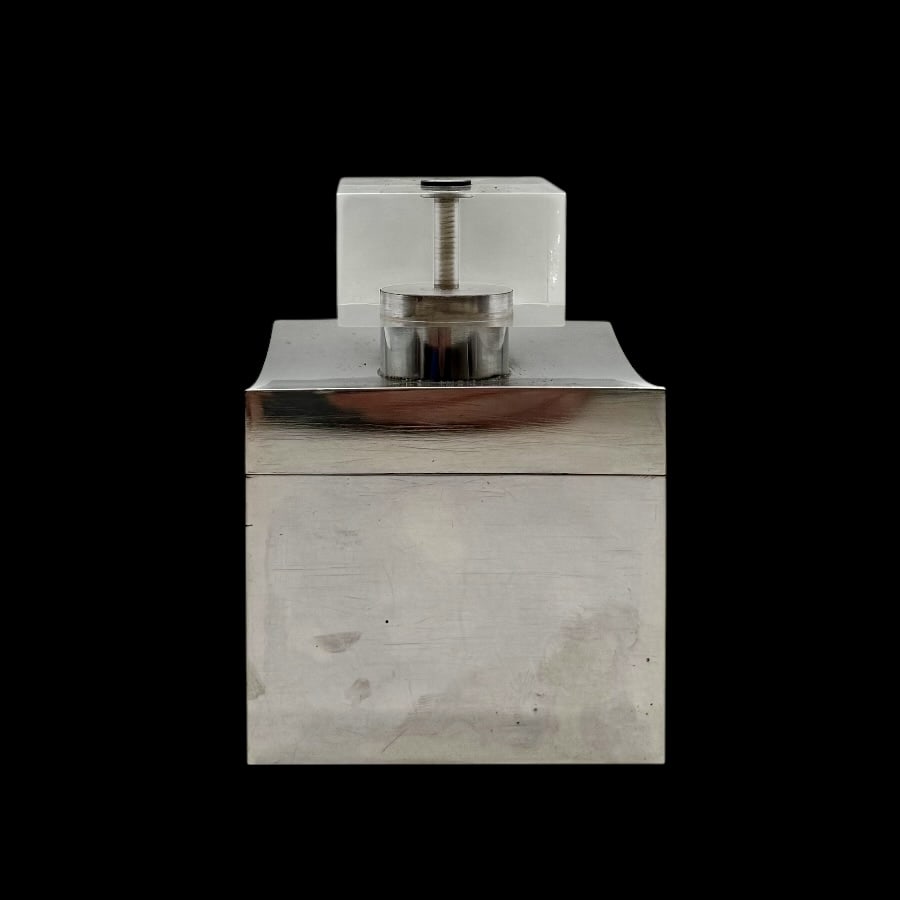 Mid 20th Century Art Deco Silver Box Circa 1960 - 3