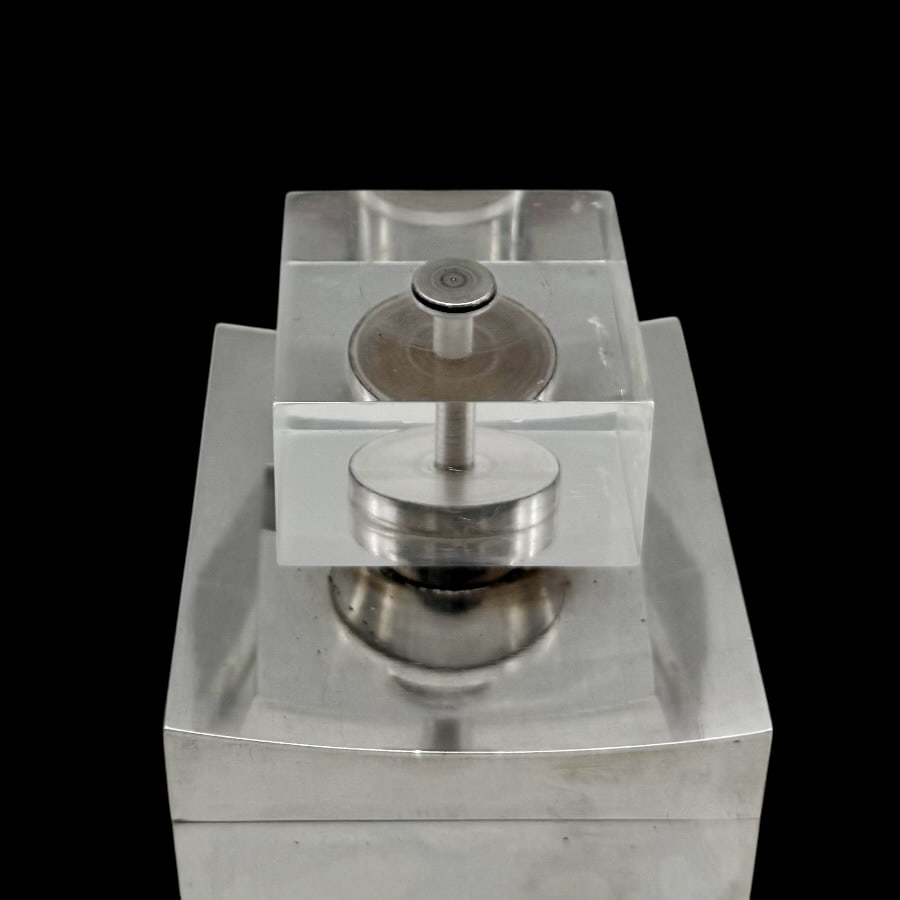 Mid 20th Century Art Deco Silver Box Circa 1960 - 6