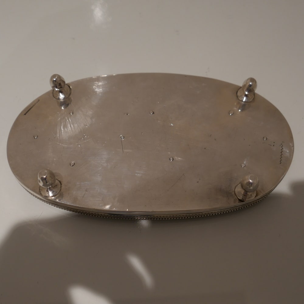 Early 19th Century Antique Spanish Provincial Silver Inkstand Cordoba 1800 Mateo Mtz Moreno - 11