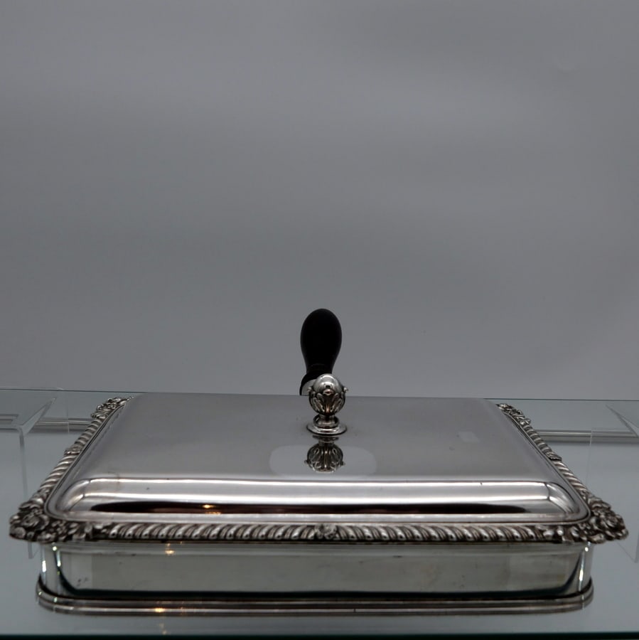 19th Century Antique George IV Old Sheffield Plate Cheese Dish Circa 1820 - 4