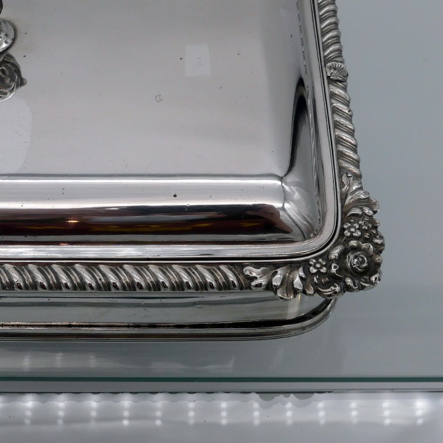 19th Century Antique George IV Old Sheffield Plate Cheese Dish Circa 1820 - 8