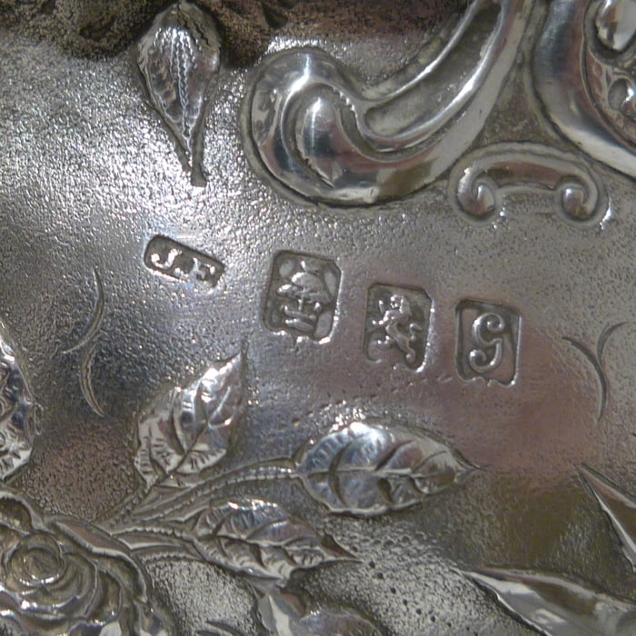 Early 20th Century Antique Edwardian Scottish Silver Jardiniere Glasgow 1903 J Easton - 10