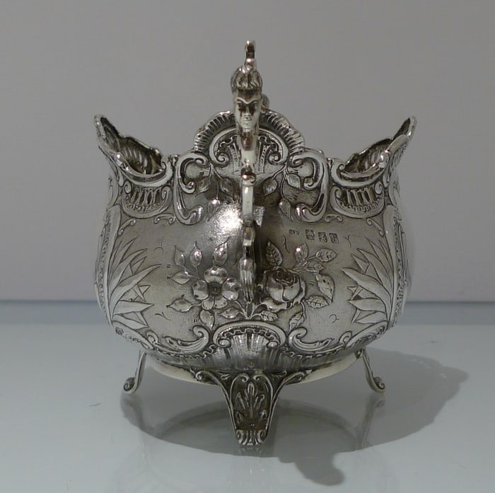 Early 20th Century Antique Edwardian Scottish Silver Jardiniere Glasgow 1903 J Easton - 4