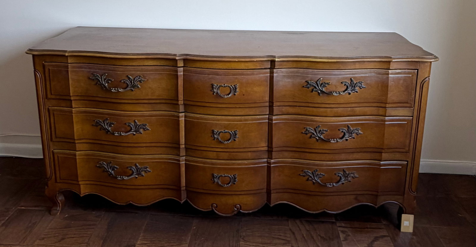 French Provincial Style Fancher Triple Dresser - 2