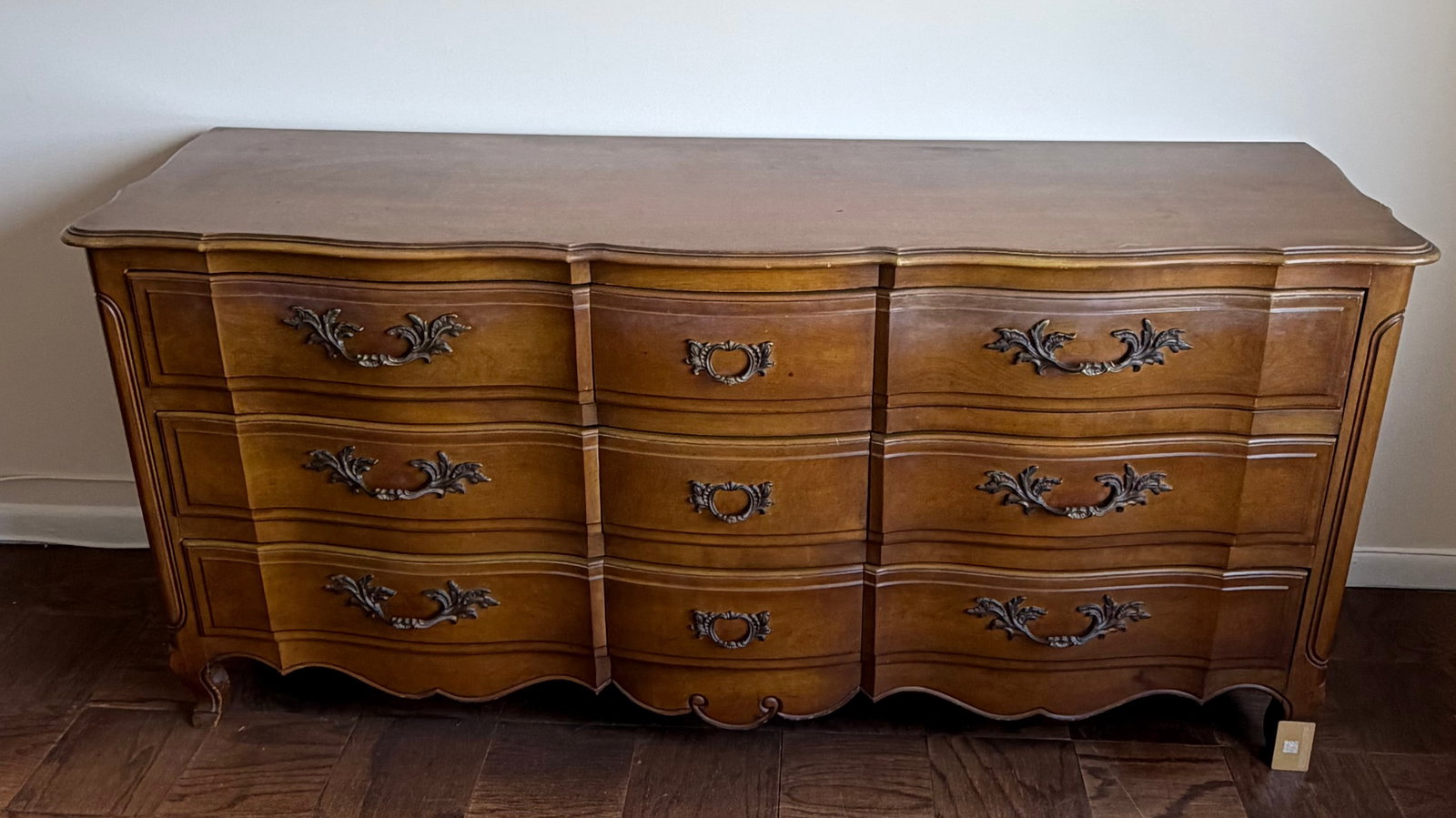 French Provincial Style Fancher Triple Dresser - 4