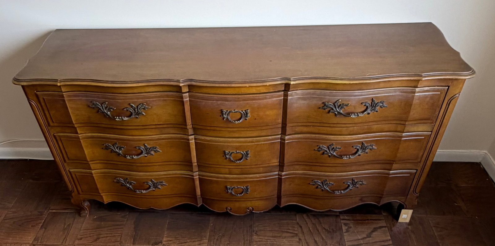 French Provincial Style Fancher Triple Dresser - 5