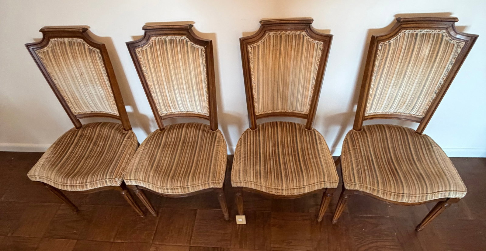 Set of Four French Provincial Style Dining Chairs - 6