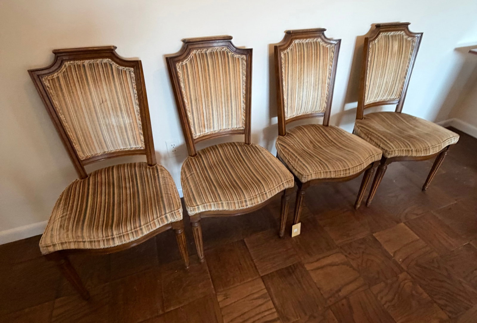 Set of Four French Provincial Style Dining Chairs - 7