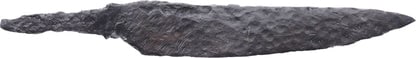 VIKING POUCH KNIFE, 9TH-11TH CENTURY: Title: VIKING POUCH KNIFE, 9TH-11TH CENTURY Description: Just over 4 ¼" total length. (See https://leatherworkingreverend.files.wordpress.com/2009/07/dsc01382.jpg and https://inhabitat.com/meltin