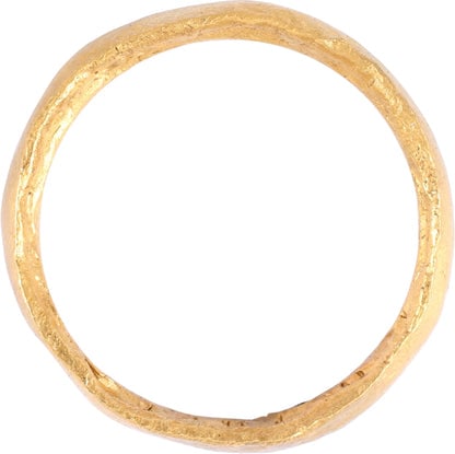 RARE VIKING WEDDING RING 866-1067 AD, SIZE 8 1/2 - 2