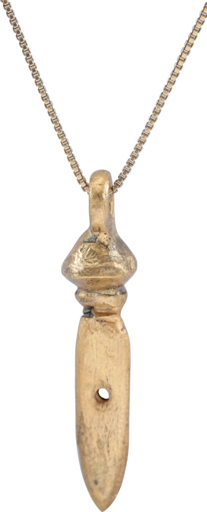 FINE ROMAN GLADIUS PENDANT NECKLACE 1ST-3RD CENTURY AD - 2