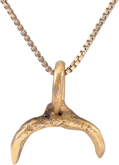 VIKING LUNAR PENDANT, 9TH-10TH CENTURY AD - 2