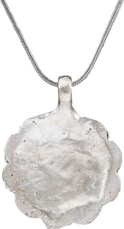 ROMAN WHEEL OF FORTUNE AMULET NECKLACE, 3RD-6TH CENTURY - 2