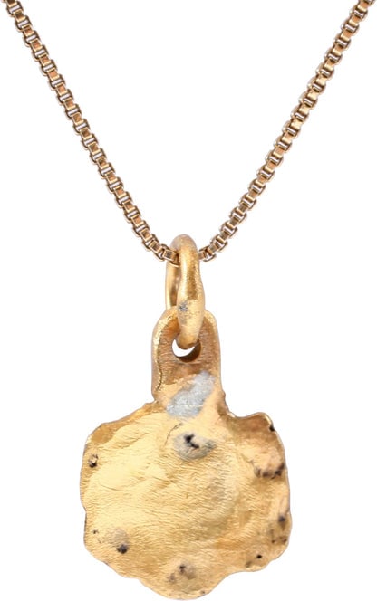 ROMAN WHEEL OF FORTUNE AMULET NECKLACE, 3RD-5TH CENTURY AD - 2