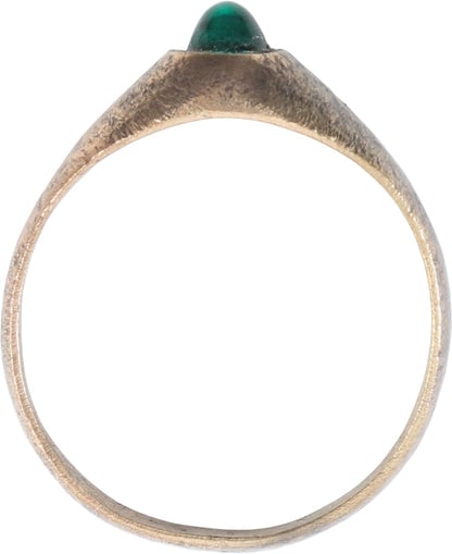 EUROPEAN LADIES FASHION RING, C.1300-1400, SIZE 11 1/2 - 2