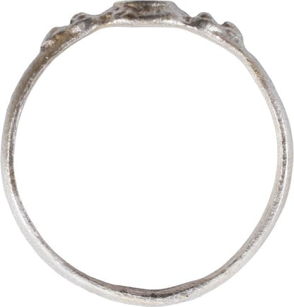 EUROPEAN BETROTHAL RING, 16TH-17th CENTURY, SIZE 9 1/2 - 2