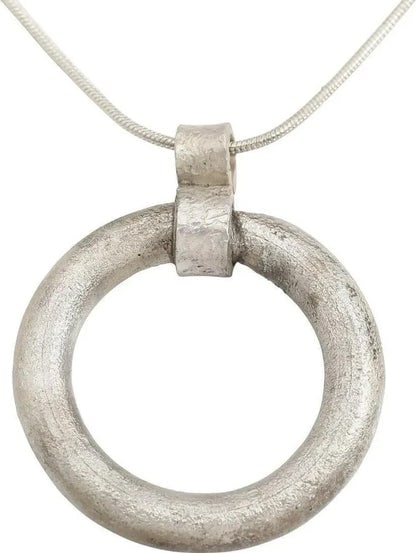 CELTIC PROSPERITY RING NECKLACE C. 400-100 BC - 2