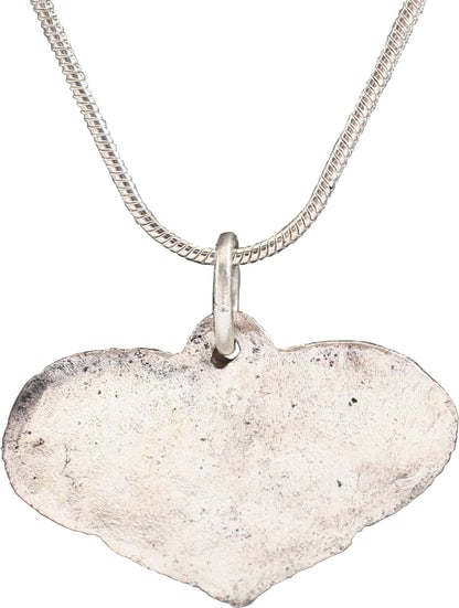 VIKING HEART PENDANT NECKLACE C.950-1050 AD - 2