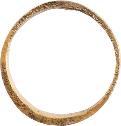 VIKING WOMAN'S WEDDING RING, 850-1050 AD SIZE 3 3/4 - 2
