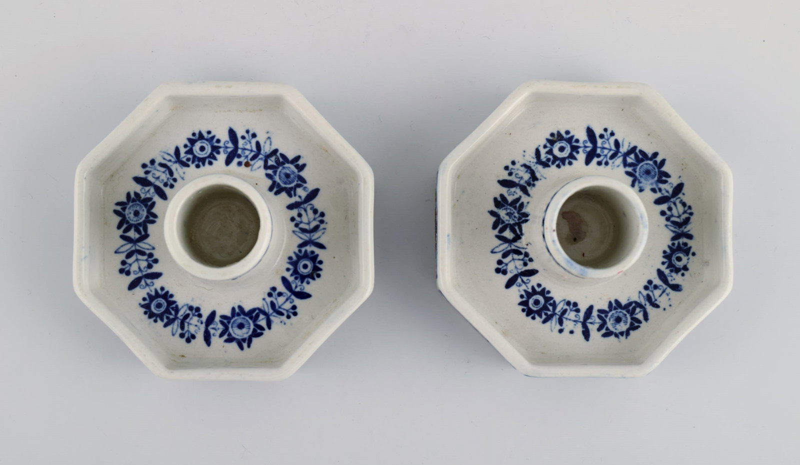 Arabia, Finland. Two candlesticks, two dishes, two tea caddies and a jug in glazed stoneware. Retro, - 4