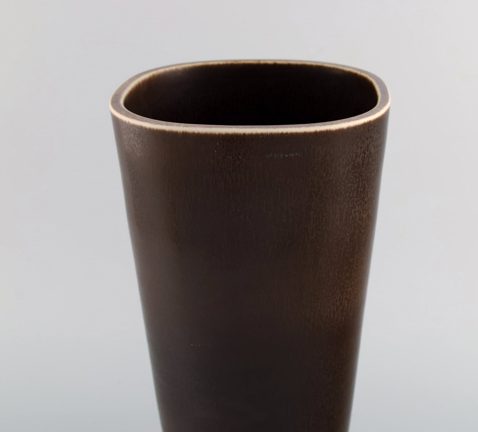 Berndt Friberg (1899-1981) for Gustavsberg Studiohand. Large vase in glazed stoneware. Beautiful - 4