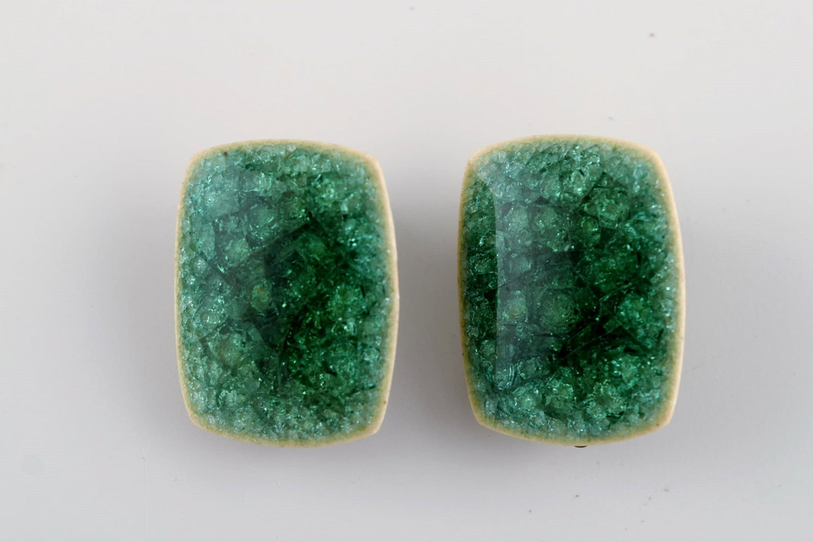 Ole Bjørn Krüger (1922-2007), Danish sculptor and ceramicist. Three pairs of unique ear - 2