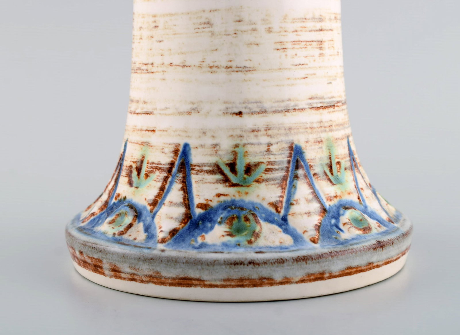 Søholm, Denmark. Vase in glazed stoneware. 1960s. - 3