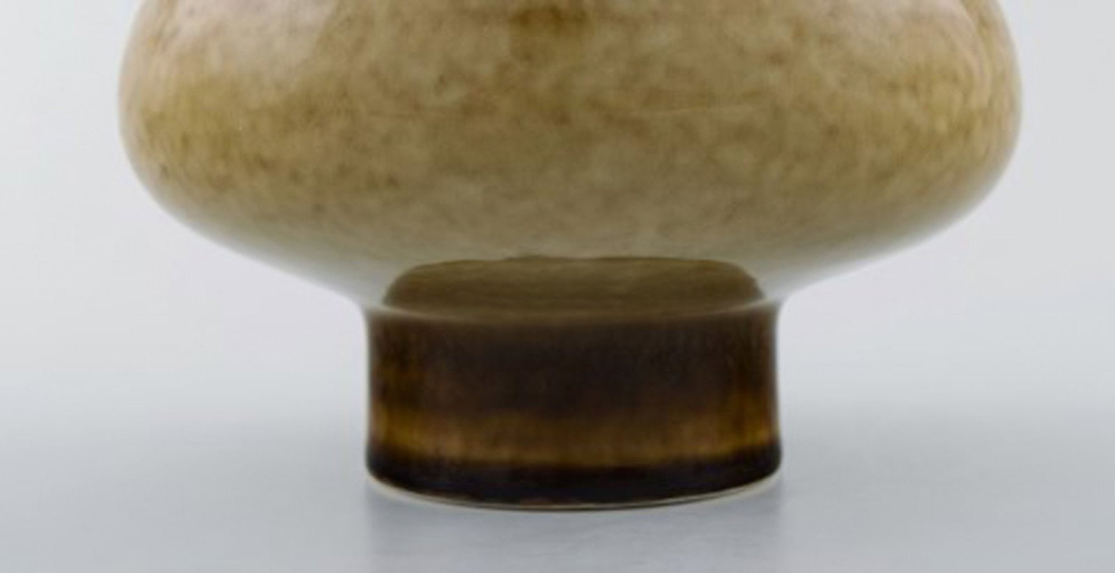 Retro vase, stoneware, Olle Alberius, Rörstrand. 1970 s. - 4