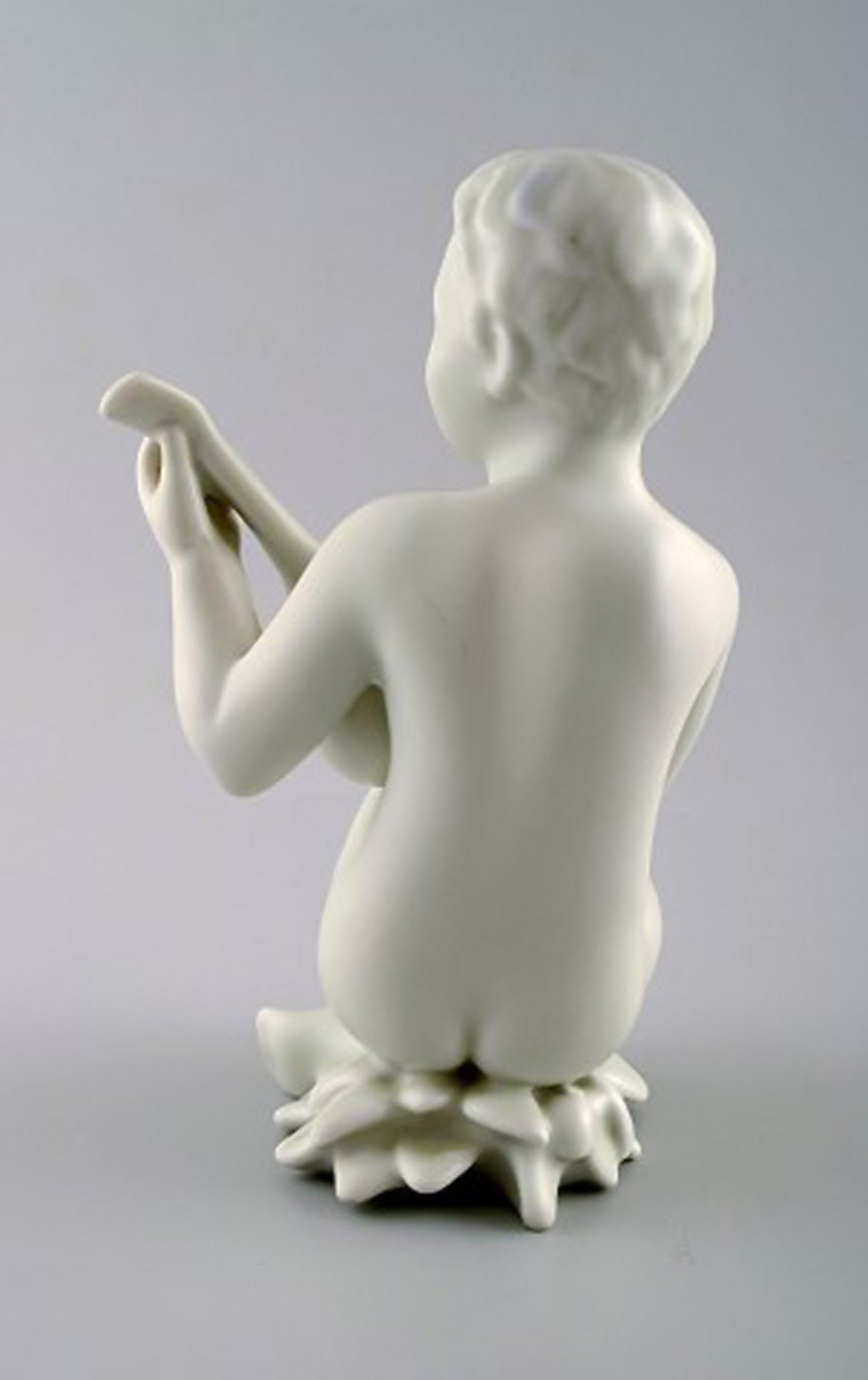 Harald Salomon for Rörstrand, blanc de chine / white glazed figure. - 3