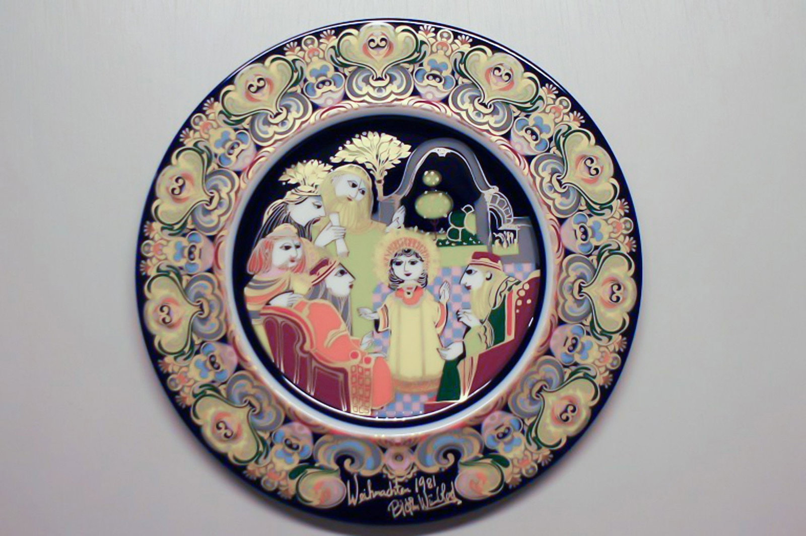 Rosenthal Wiinblad Christmas plate from 1981.: Brand: Rosenthal Rosenthal Wiinblad Christmas plate from 1981. Reserve: $49.00 Shipping: Domestic: Shipping rates are determined by destination International: Foreign shipping rates are determined by 