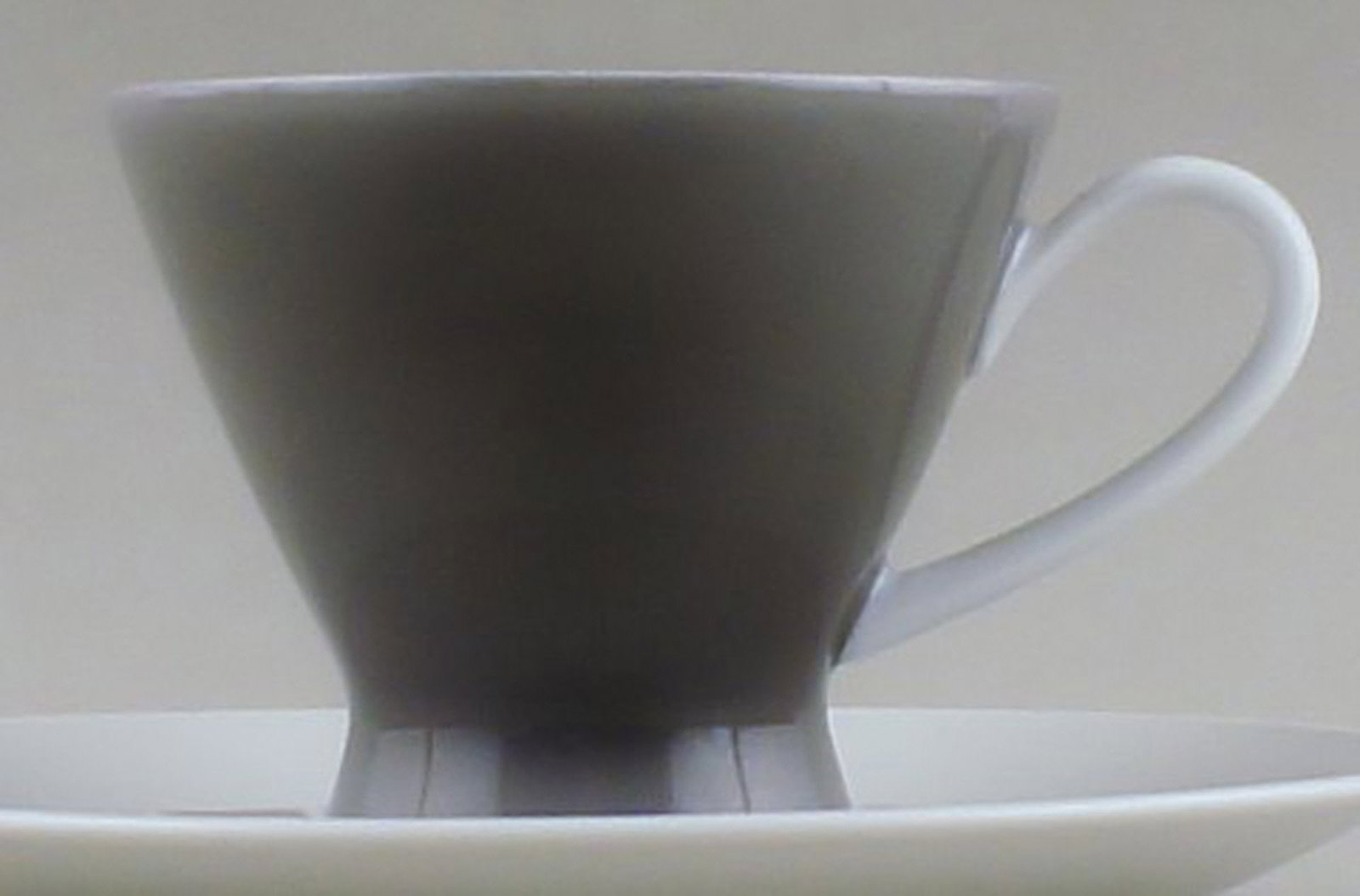 Rosenthal mocha service, 9 sets, mocha-cups, saucers, creamer and sugar bowl. - 6