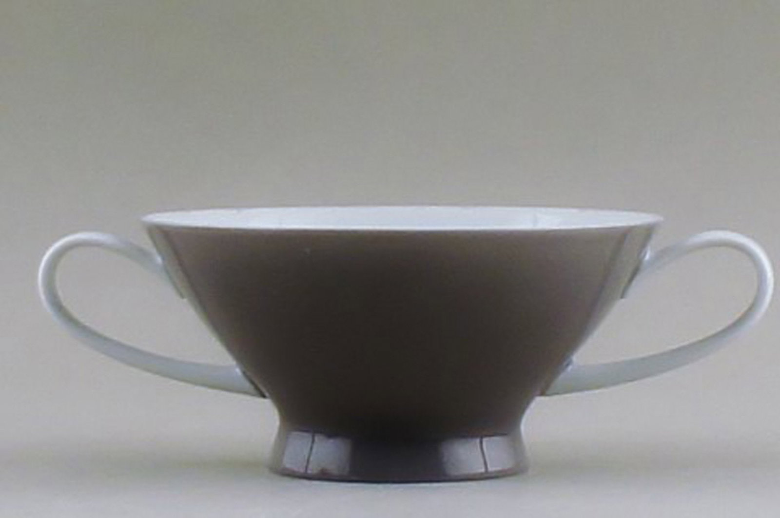 Rosenthal bouillon cups, 11 pcs. Beautiful modern design, in dark gray. - 3