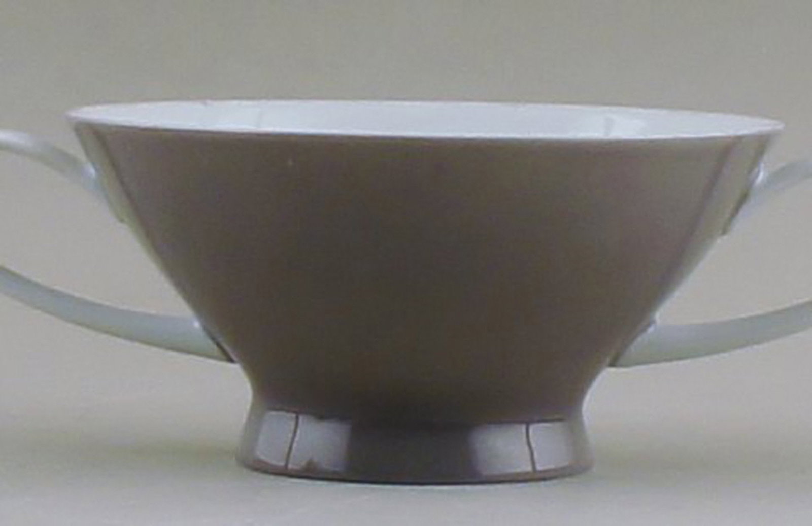Rosenthal bouillon cups, 11 pcs. Beautiful modern design, in dark gray. - 4