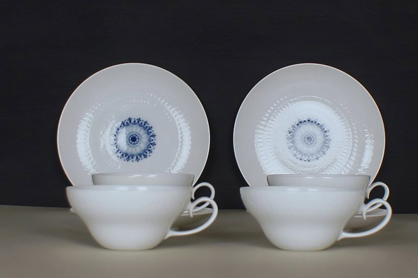 Rosenthal Bjorn Wiinblad, 4 teacups.: Brand: Rosenthal Rosenthal Bjorn Wiinblad, 4 teacups. Reserve: $28.00 Shipping: Domestic: Shipping rates are determined by destination International: Foreign shipping rates are determined by