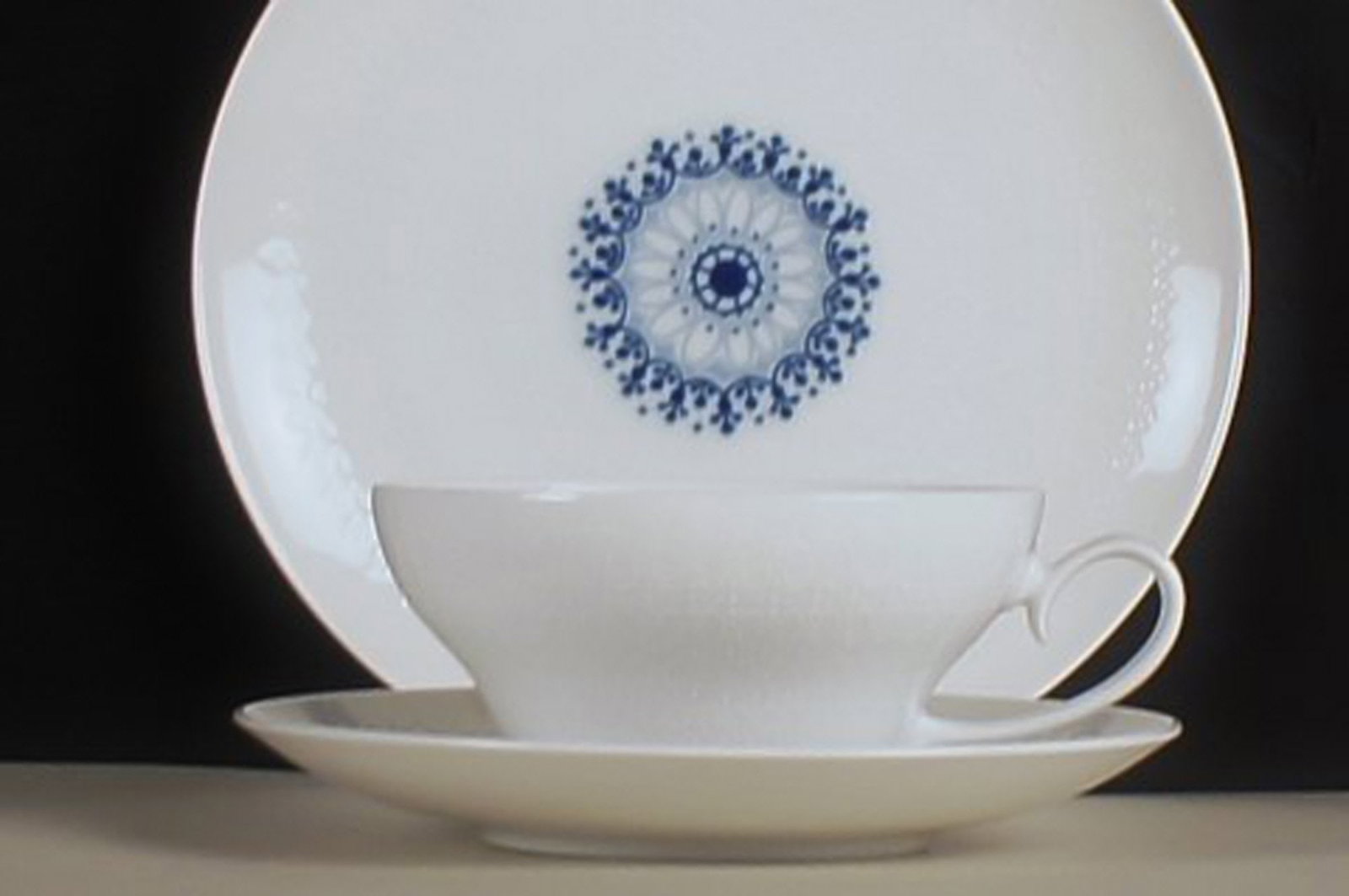 Rosenthal Bjorn Wiinblad, 4 teacups. - 5