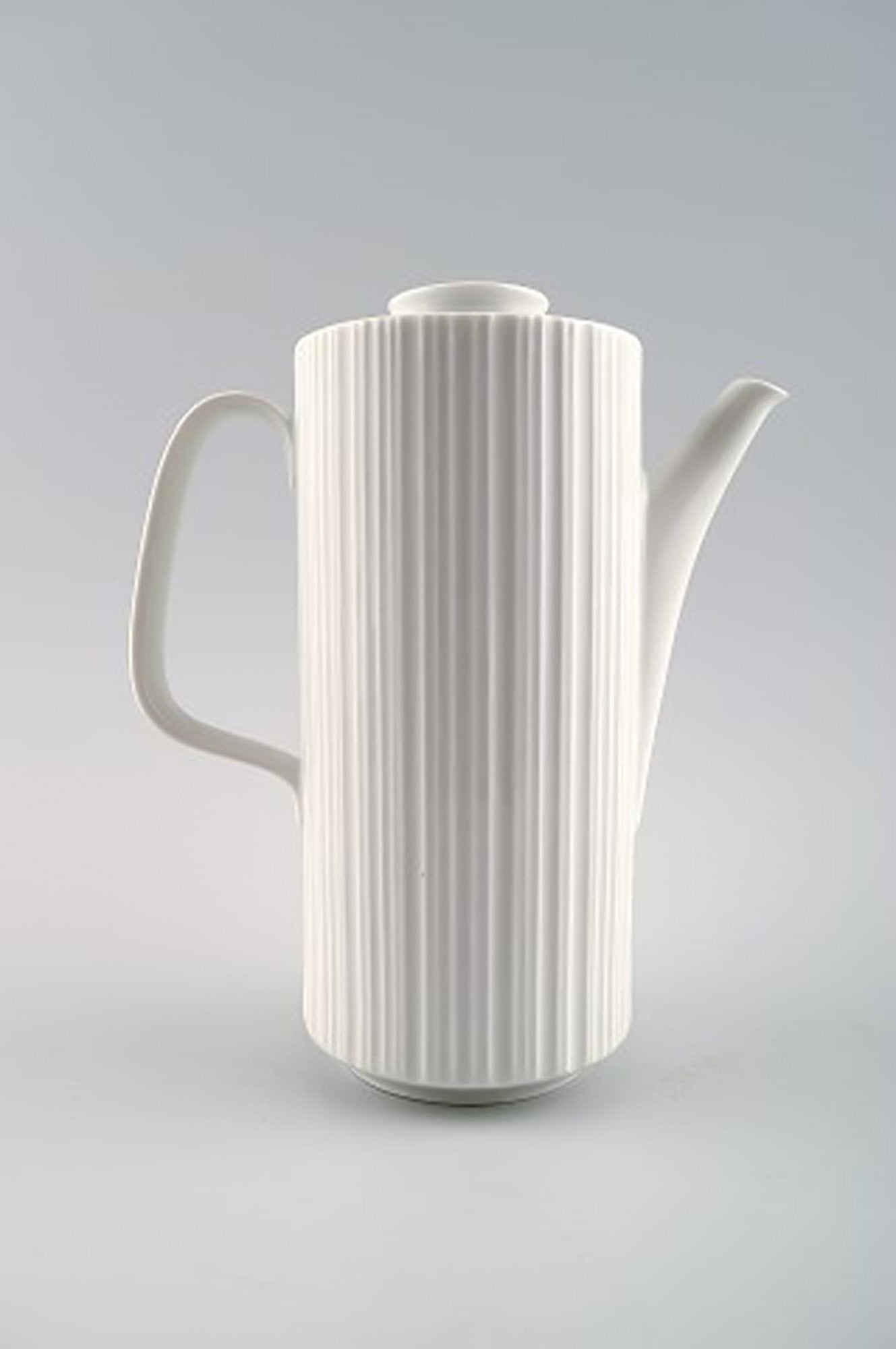 Tapio Wirkkala for Rosenthal Studio-line Porcelaine noire, 6 person mocha service in black and white - 6