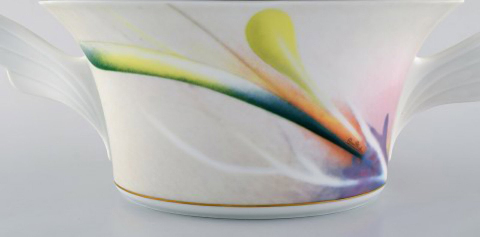 Paul Wunderlich for Rosenthal. Large "Mythos" porcelain tureen. 1980 / 90's. - 4