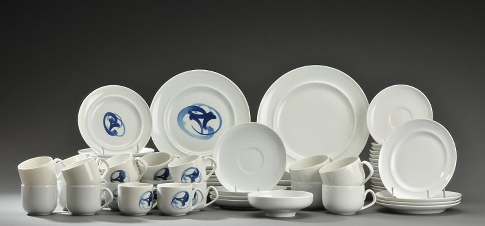 B&G Henning Koppel. "Koppel" & "Blue Koppel" coffee & dinnerware.: Brand: Bing & Grøndahl B&G Henning Koppel. "Koppel" & "Blue Koppel" coffee & dinnerware. Reserve: $18.00 Shipping: Domestic: Shipping rates are determined by destination International: Foreign