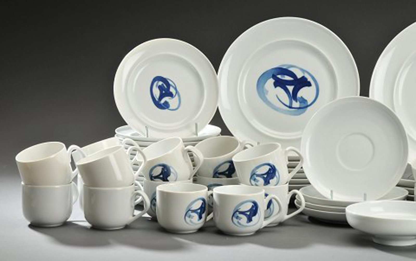 B&G Henning Koppel. "Koppel" & "Blue Koppel" coffee & dinnerware. - 2
