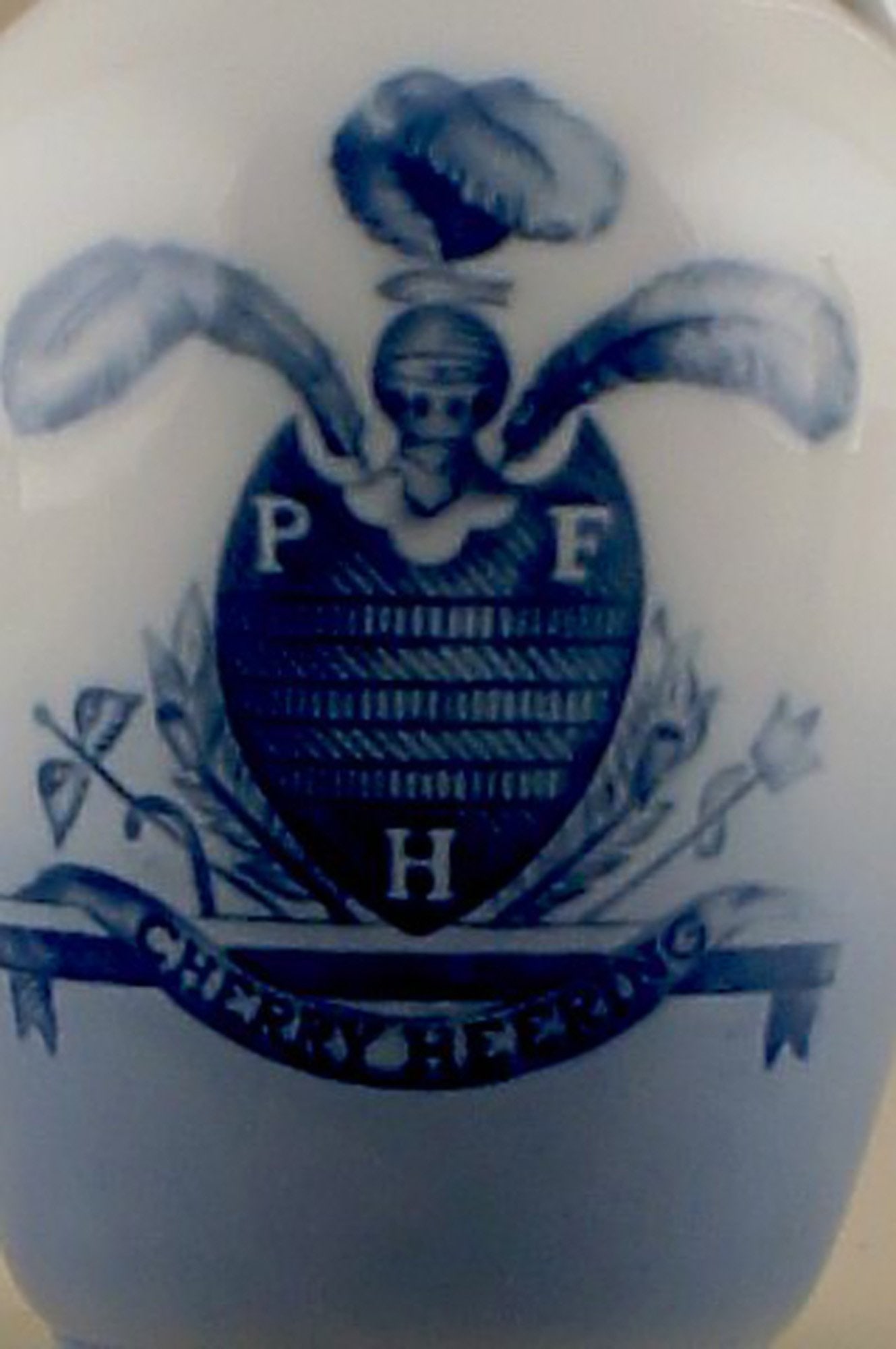 2 B&G (Bing & Grondahl) and Royal Copenhagen "Heering" liquor jugs with stopper. - 3