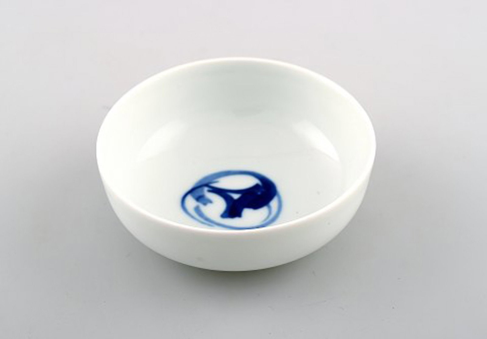 Bing & Grondahl B & G Blue Koppel, round bowl. - 2
