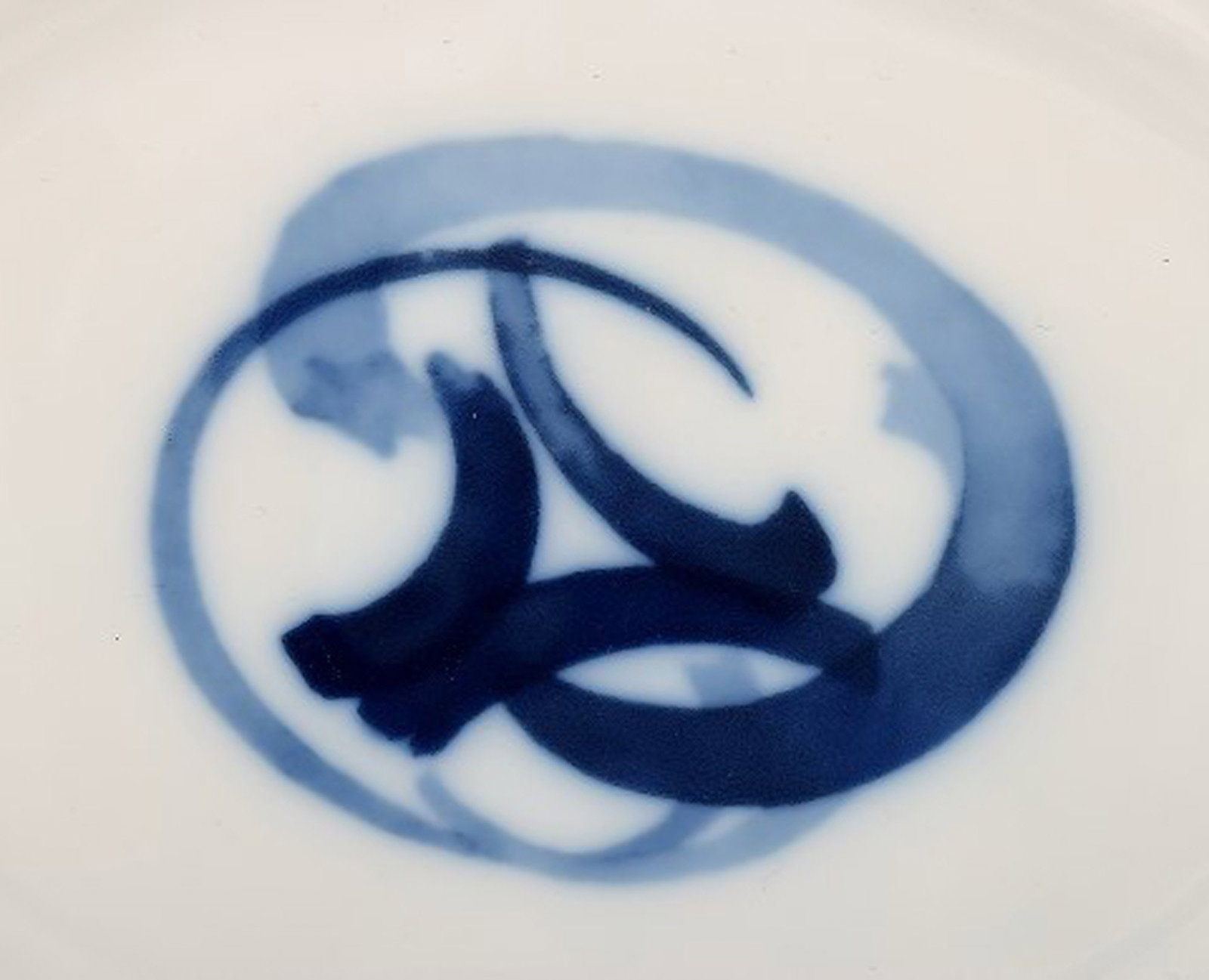 Bing & Grondahl Blue Koppel, small platter. Designed by Henning Koppel. - 2