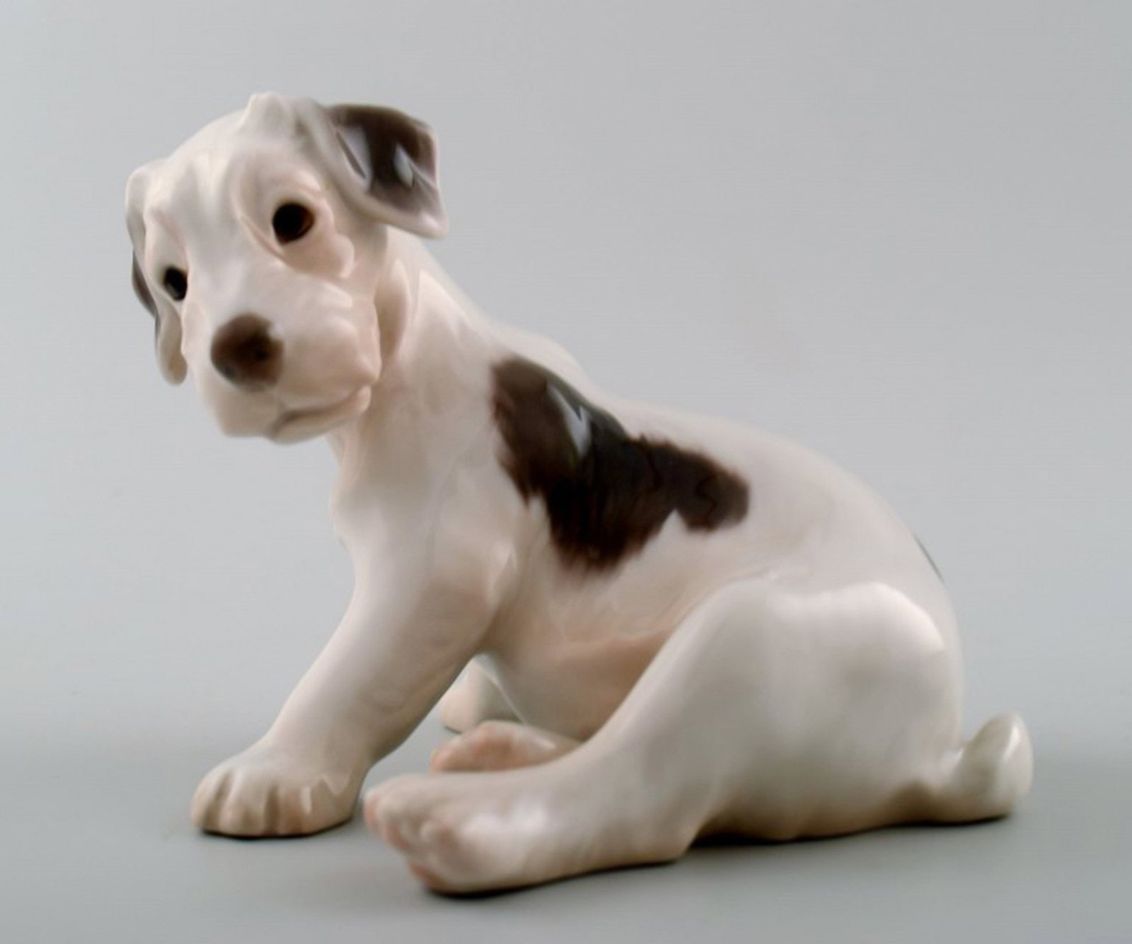 Sealyham puppy (No. 2027) by Dahl Jensen for Bing and Grondahl.: Brand: Bing & Grøndahl Sealyham puppy (No. 2027) by Dahl Jensen for Bing and Grondahl. Reserve: $95.00 Shipping: Domestic: Shipping rates are determined by destination International: Foreign