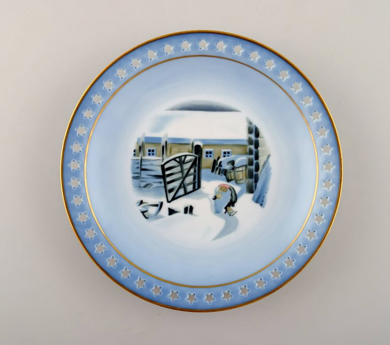 B & G (Bing & Grondahl), Christmas service, Harald Wiberg. Plate.: Brand: Bing & Grøndahl B & G (Bing & Grondahl), Christmas service, Harald Wiberg. Plate. Reserve: $42.00 Shipping: Domestic: Shipping rates are determined by destination International: Foreign
