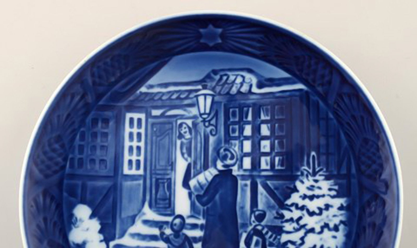 Royal Copenhagen, Christmas plate from 1994. - 2