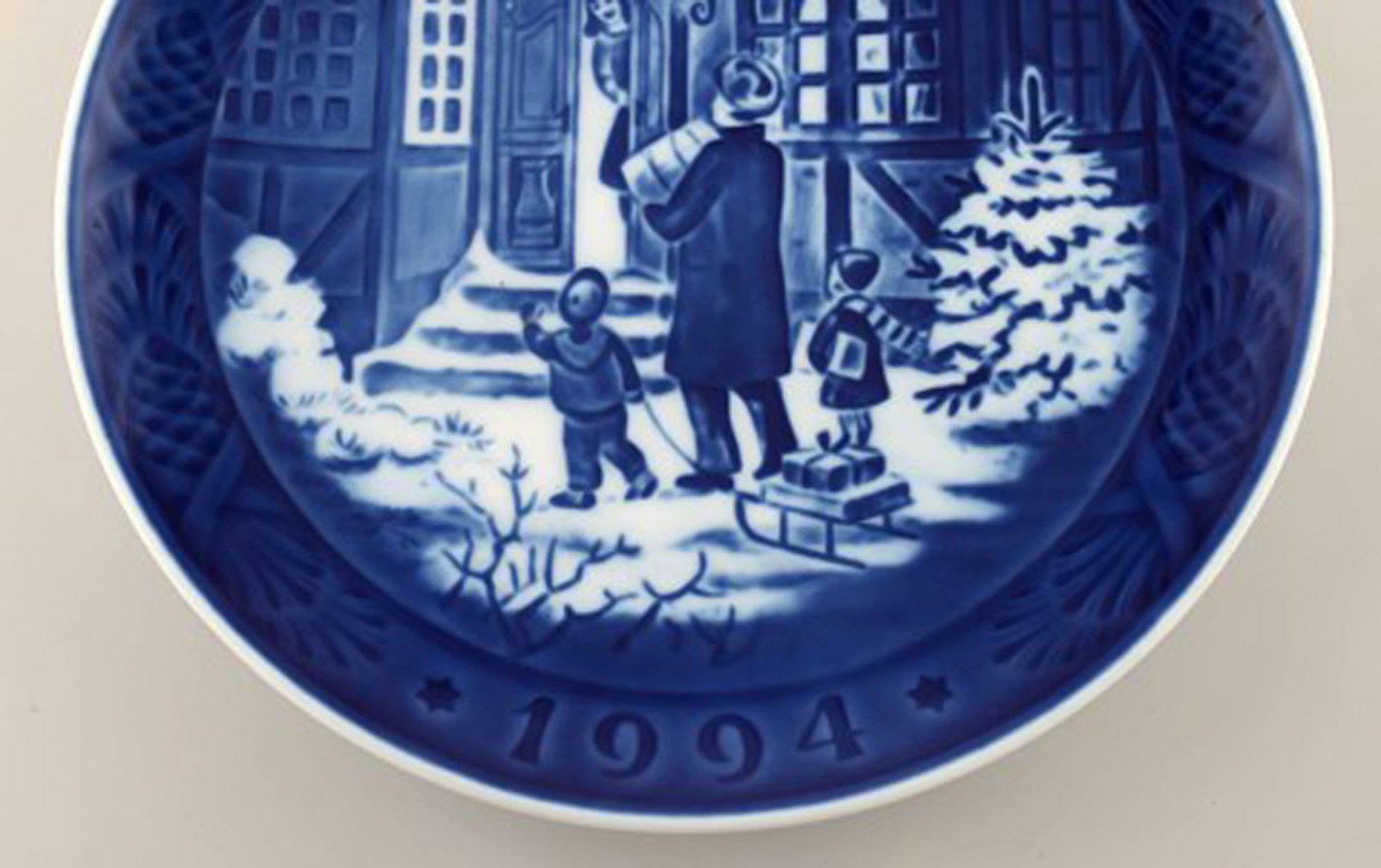 Royal Copenhagen, Christmas plate from 1994. - 3