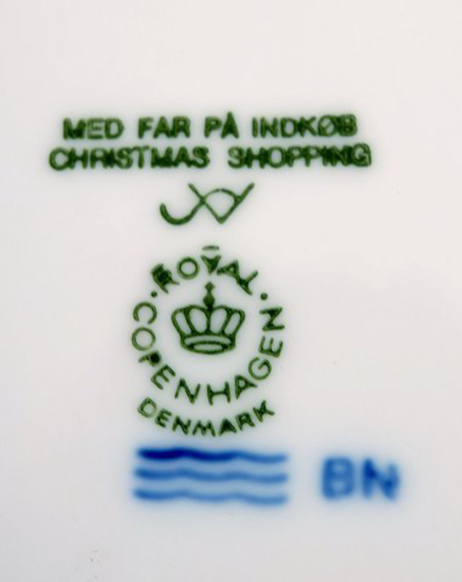 Royal Copenhagen, Christmas plate from 1994. - 4